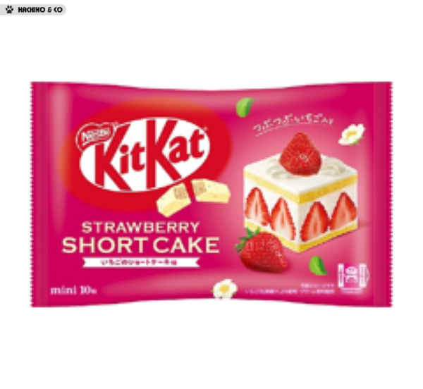 Kit Kat Mini Strawberry Short Cake (116g) [x12] Hachiko & Co