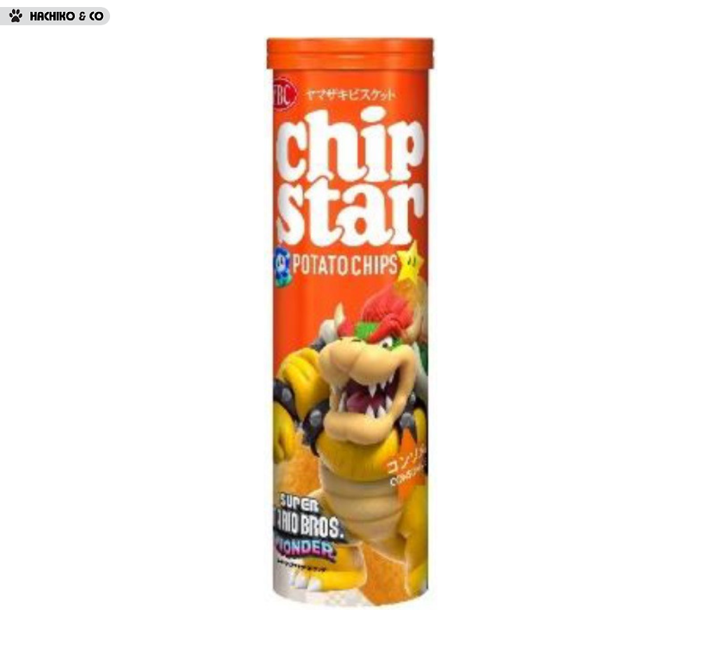 Yamazaki Biscuit Chip Star L Super Mario Consommé (105g) [x6] Hachiko & Co